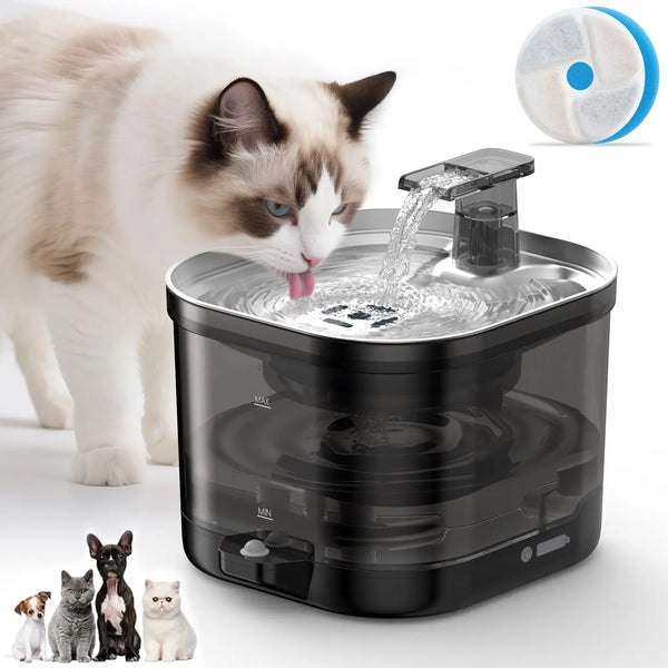 Whisper-Quiet Cat Water Fountain
