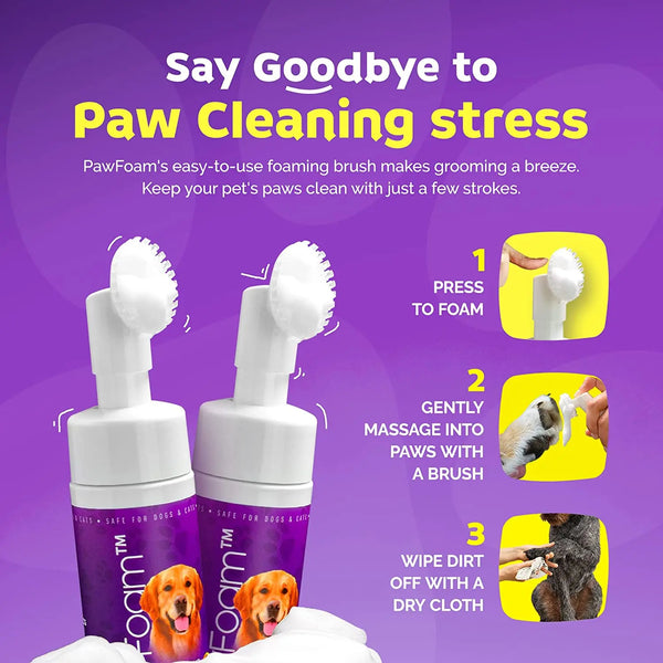 Pawfoam Gentle Paw Cleaner